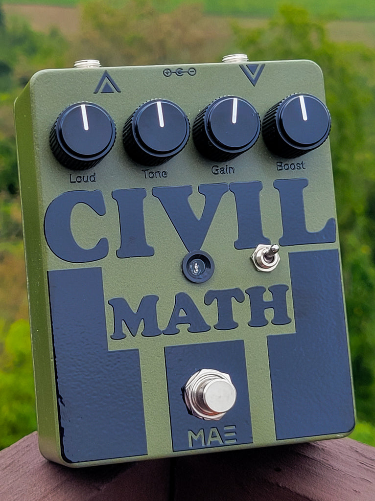 minim pedal CIVIL MATH – Mask Audio Electronics